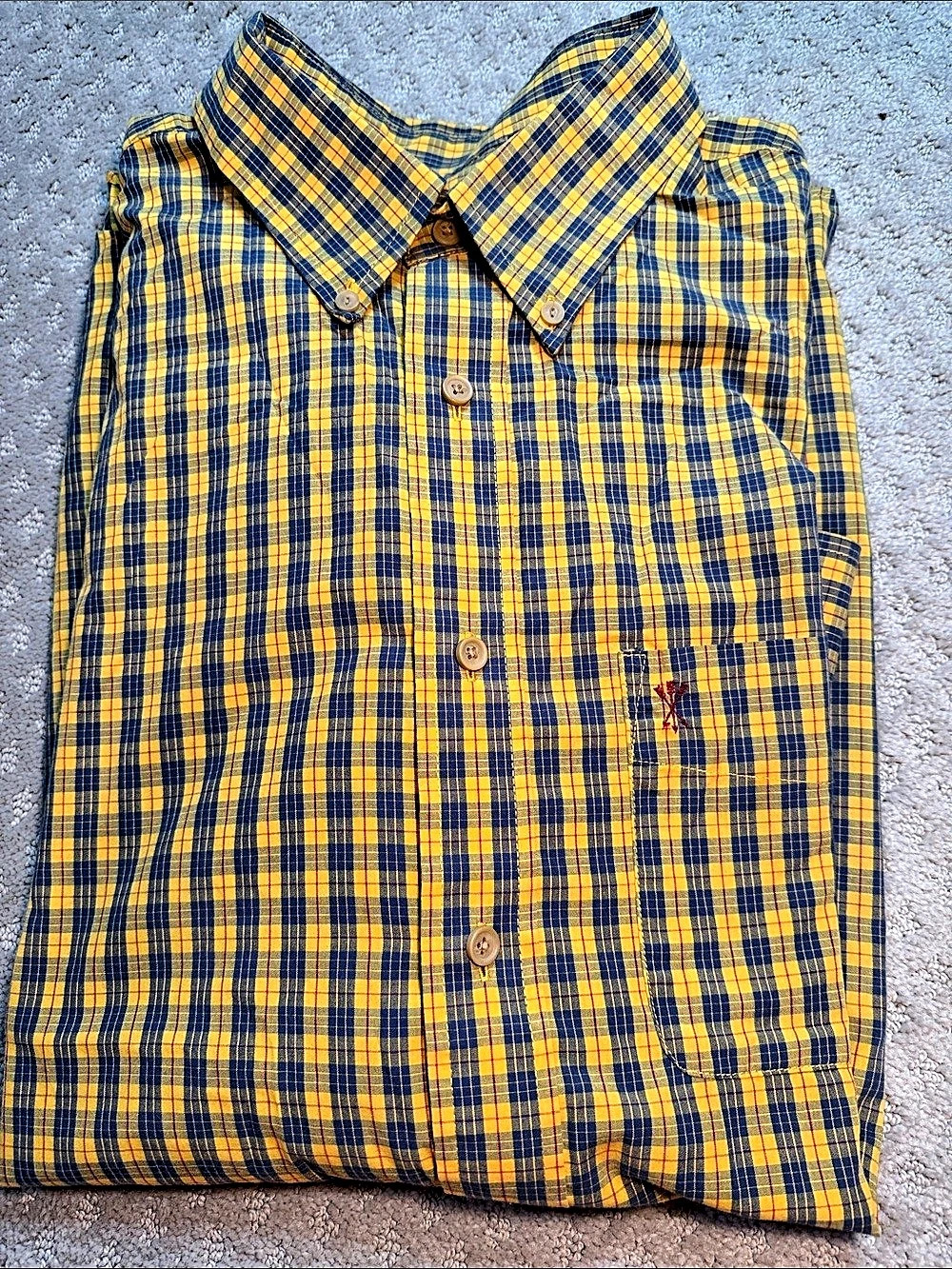 Arrow Men's Plaid Cotton Shirt XXL